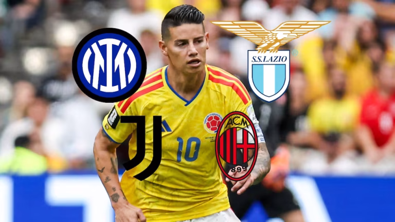 Sorpresa: gigante de la Serie A de Italia busca el fichaje de James Rodríguez James Rodríguez volvería al fútbol de Europa tras el Mundial 2026.